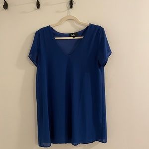 Lulus blue dress, medium